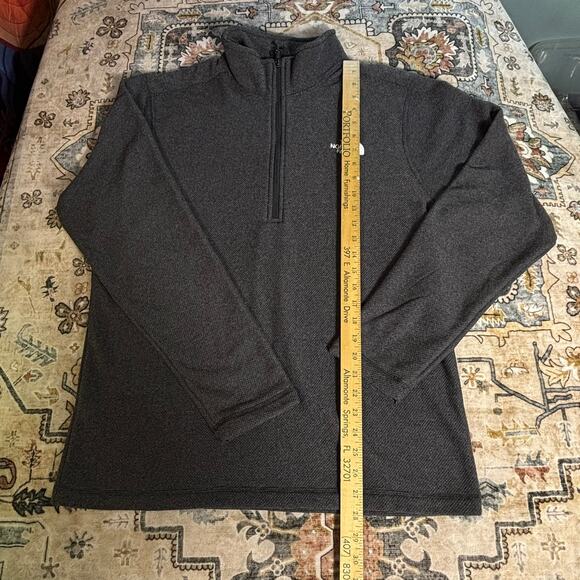 The North Face Men's Quarter Zip Pullover Long Sleeve Sweatshirt Size Large - Picture 6 of 8